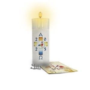 JB209500 - Vela Círio da Família Jubileu de Esperança 2025 - 12x4,5cm