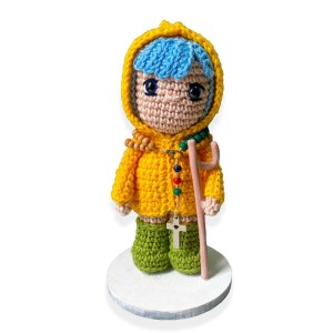 JB209700 - Imagem de Crochê Luce (Mascote do Jubileu de Esperança 2025) - 18x9cm