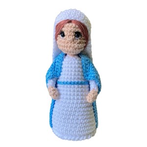 IM2030005 - Imagem de Crochê N. Sra. Das Graças - 16x8cm