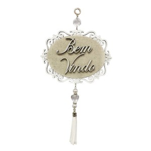 NC2040800 - Adorno Bem Vindo - 26x14cm (PL16)