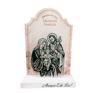 QD1988200 - Pedestal Sagrada Família - 19x13,5cm