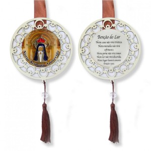 EP38005 - Escapulário de Porta N. Sra. Aparecida. - 136x13cm