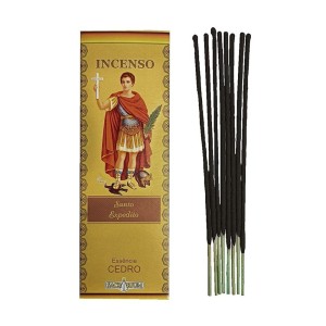 IN2020157 - Incenso Santo Expedito 8 Varetas - 20x4cm