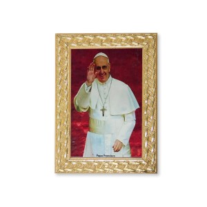 QD91127 - Quadro Papa Francisco - 13x18cm