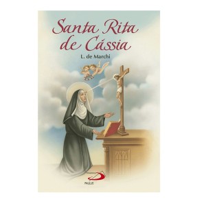 LI116368 - Santa Rita de Cássia - 18x12cm