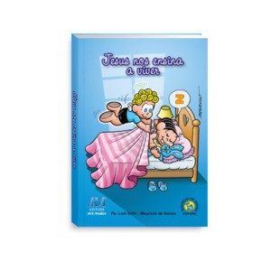 LI726567 - Jesus Nos Ensina A Viver (Turma Da Mônica) 13x9cm