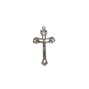 CZ861350P2 - Crucifixo Metal Níquel c/ 2un. - 4,9x2,8cm