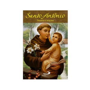 LI47544 - Santo Antônio Trezena e Orações - 17x11cm 