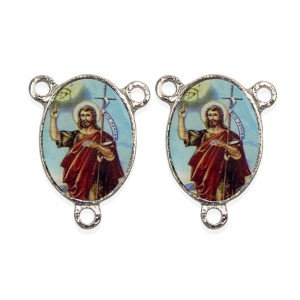 ET1681465P2 - Entremeio São João Batista Duplo Resinado c/ 2un. - 2,5x2cm