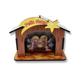 IM32120 - Presépio MDF - 11,5x9cm