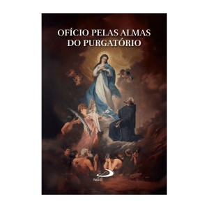 LI116365 - Ofício Pelas Almas do Purgatório - 13x9cm
