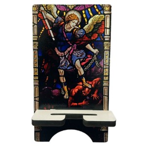 DR11181 - Porta Celular São Miguel Arcanjo MDF - 17x9,5cm