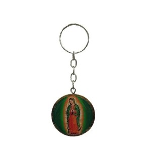 CH762200 - Chaveiro N. Sra. De Guadalupe Madeira - 9x4cm