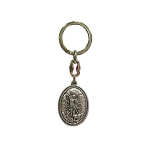 CH730750 - Chaveiro São Miguel Arcanjo Italiano - 9x3cm 