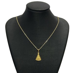 CF621180 - Colar N. Sra. Aparecida Folheado - 45cm