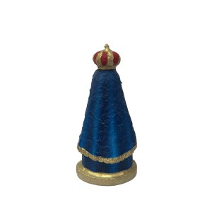 IM500100 - Imagem N. Sra. Aparecida Emborrachada Baby - 16x10cm 