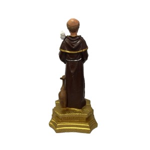 IM501155 - Imagem São Francisco de Assis Emborrachada - 23x11cm 