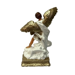 IM501300 - Imagem São Miguel Arcanjo Emborrachada - 24x12cm 