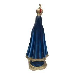 IM502000 - Imagem N. Sra. Aparecida Emborrachada - 40x22cm
