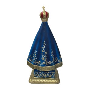 IM502003 - Imagem N. Sra. Aparecida Emborrachada - 40x25cm