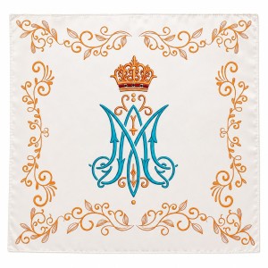 LC2160048 - Lenço Medalha Milagrosa - 70x70cm 