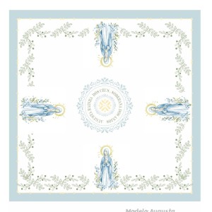 LC2160100 - Lenço Nossa Senhora - 70x70cm 