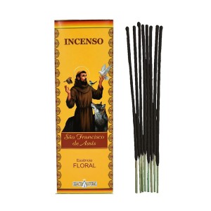 IN2020160 - Incenso São Francisco de Assis 8 Varetas - 20x4cm