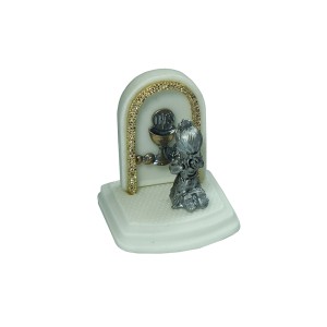 PD112101 - Pedestal Lembrança Primeira Eucaristia Menina - 6x6cm