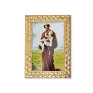 QD91100 - Quadro São Benedito - 13x18cm