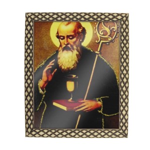 QD91409 - Quadro São Bento - 23x28cm