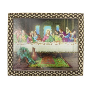 QD91520 - Quadro Santa Ceia - 23x28cm