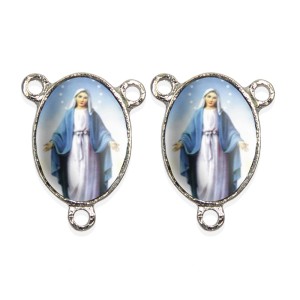 ET1620820P2 - Entremeio N. Sra. das Graças Duplo Resinado c/ 2un. - 2,5x2cm