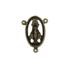 ET1620052P2 - Entremeio N. Sra. Das Graças Ouro Velho c/ 2un. - 3,3x2,3cm