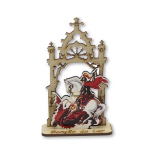 CP81449 - Capela São Jorge MDF - 12,5x7,5cm
