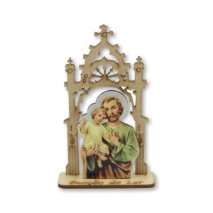 CP81451 - Capela São José MDF - 12,5x7,5cm