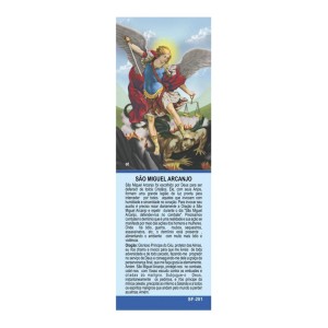 MP67301P50 - Marcador de Página São Miguel Arcanjo c/ 50un. - 15x5cm